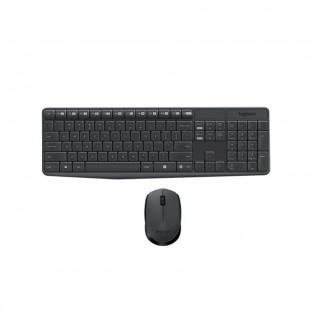 TECLADO+MOUSE WIR LOGITECH MK235 BLACK 920-007901 ESPANHOL