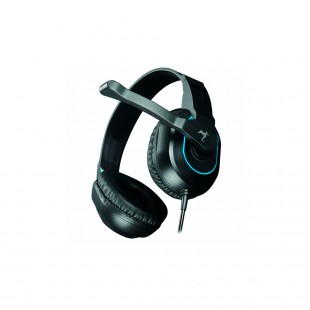 FONE C/ MICROFONE KOLKE KGA-435 PHOENIX PRETO/AZUL GAMING