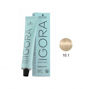 TINTA PRA CABELO SCHWARZKOPF IGORA ROYAL HIGHLIFTS 10-1 60G +LOÇAO 60ML