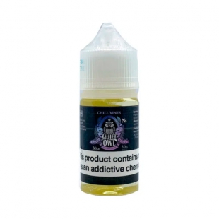 JUICE VAPE ELEMENT LIQUID QUIET OWL CHILL VINES 3.5MG 30ML