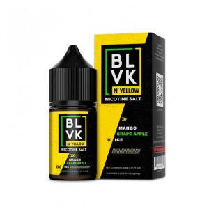 JUICE VAPE E.LIQUID BLVK N YELLOW MANGO GRAPE APPLE ICE 35MG 30ML