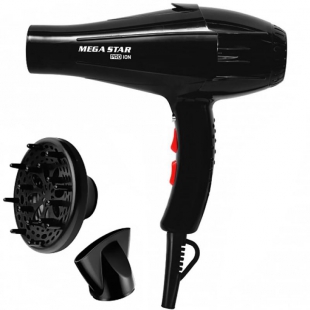 SECADOR MEGA STAR SC-2810 8000WTS 110V PRETO C/DIFUSOR