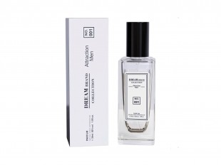 PERFUME DREAM BRAND COLLECTION NO-001 ATTRACTION MEN 30ML NOVA EMBALAGEM