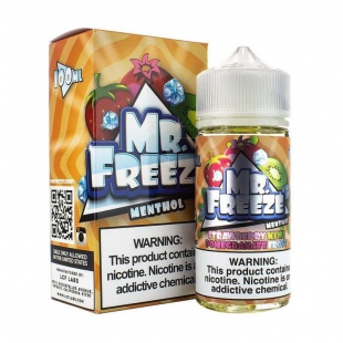 JUICE VAPE E.LIQUID MR FREEZE MENTHOL STRAW KIWI POM FROST 3MG 100ML
