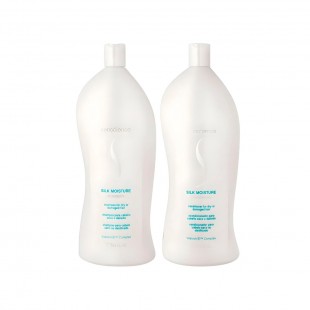 KIT SENSCIENCE SILK MOISTURE SHAMPOO+COND 1LT