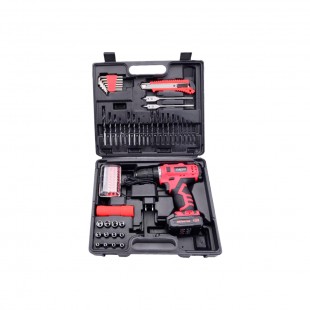 KIT PARAFUSADEIRA ELETRICA NAPPO NHK-041 78 PE€AS BAT 15000MAH/12VOL