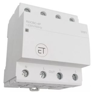 DISJUNTOR WIFI MCB RDCBC-4P 63A/230V/50HZ