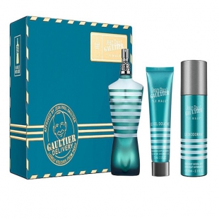 JEAN PAUL GAULTIER LE MALE KIT MEN 125ML EDT+GEL 75ML+DEO 150ML