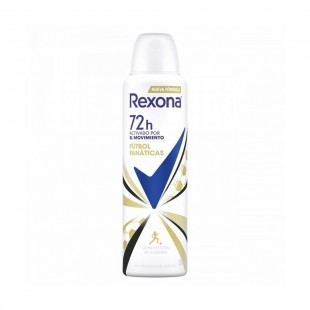 DESODORANTE REXONA AEROSOL FUTBOL FANATICAS FEM 150ML