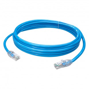 CABO REDE 1MTS CAT6 UTP AZUL