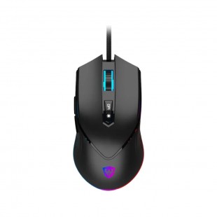 MOUSE USB SATELLITE A-GM09 KING FIGHT RGB 7 BOTOES PRETO