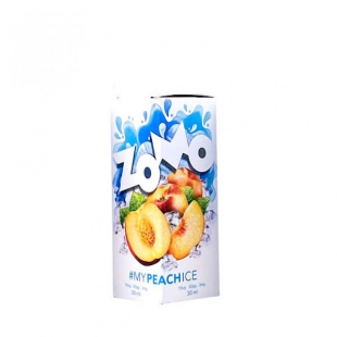 JUICE VAPE ZOMO NIC SALT PEACH ICE 50MG 30ML 019605*