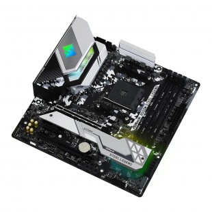 PLACA MÃE AM4 ASROCK B550M STEEL LEGEND S/R/V/HDMI/DP/M.2/DDR4/ATX