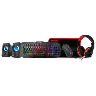 TECLADO+MOUSE USB GAMER SATELLITE KG-501 KIT 5EN1 PORTUGUES