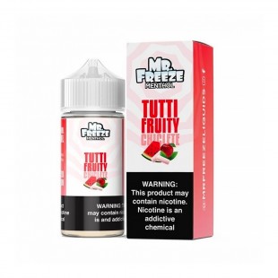 JUICE VAPE E.LIQUID MR FREEZE MENTHOL TUTTI FRUITY CHICLETE 3MG 100ML
