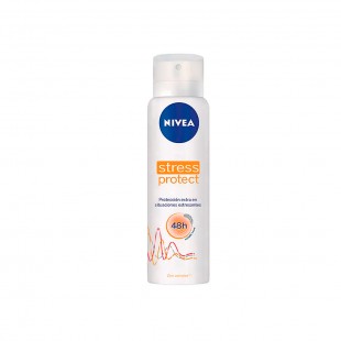 DESODORANTE NIVEA AEROSSOL STRESS PROTECT FEMININO 150ML