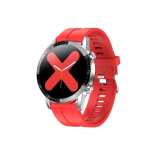 RELÓGIO SMART WATCH L13C BORRACHA VERMELHO