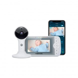 BABA ELETRONICA MOTOROLA VM-64 BRANCO CONNECT/WIFI/1080P