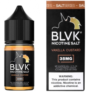 JUICE VAPE E.LIQUID BLVK UNICORN N.SALT VANILLA CUSTARD 35MG 30ML*