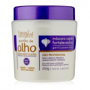MASCARA FOREVER LISS EXTRATO DE ALHO DESODORIZADO 450G