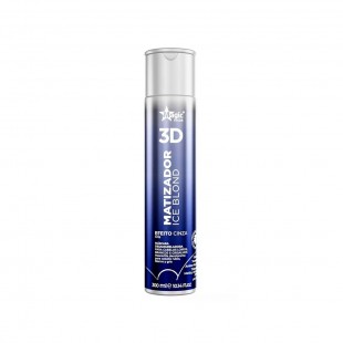 MASCARA MAGIC GLOSS MATIZADOR 3D ICE BLOND EFEITO CINZA 500ML