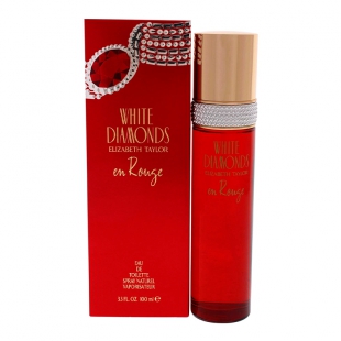 ELIZABETH TAYLOR WHITE DIAMONDS EN ROUGE FEM 100ML EDT