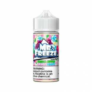 JUICE VAPE E.LIQUID MR FREEZE GRAPE GREEN APPLE FROST 50MG 30ML