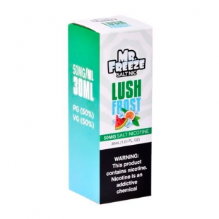 JUICE VAPE E.LIQUID MR FREEZE LUSH FROST 50MG 30ML*