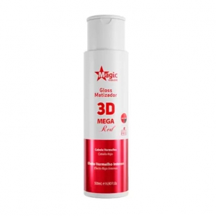 MÁSCARA MAGIC GLOS MATIZA 3D RED EFEITO VERMELHO INTENSO 500ML
