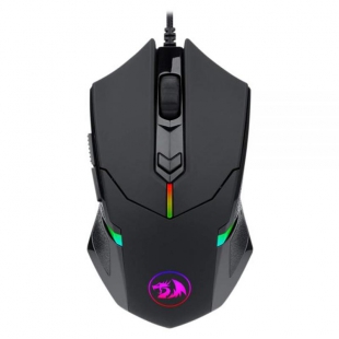 MOUSE USB GAMER REDRAGON M601-RGB CENTROPHORUS 2 7200DPI PRETO 
