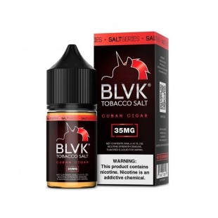 JUICE VAPE E.LIQUID BLVK UNICORN N.SALT CUBAN CIGAR 35MG 30ML