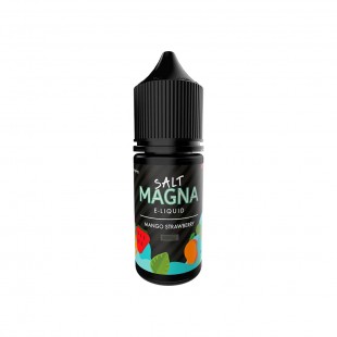 JUICE VAPE E.LIQUID SALT MAGNA MINT MANGO STRAWBERRY 50MG 30ML