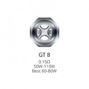 COIL VAPE POD VAPORESSO GT CORE GT8 60-80W