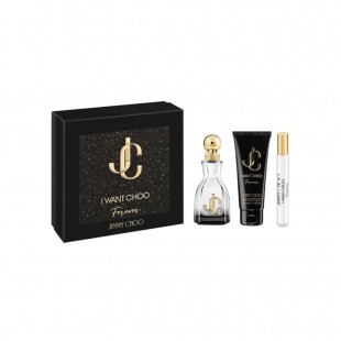 JIMMY CHOO I WANTCHOO KIT FEM 100ML EDP+7,5ML+BODY 100ML