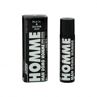 OMERTA BLACK Y SILVER HOMME UOMO MAN EDT 