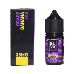 JUICE VAPE E.LIQUID BLVK SALT PURPLE GRAPE BANANA ICE 35MG 30ML
