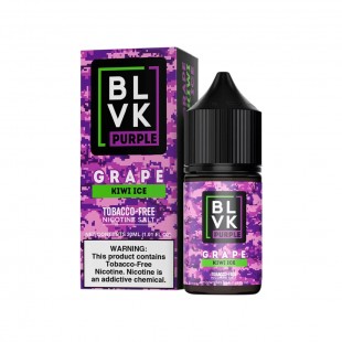 JUICE VAPE E.LIQUID BLVK SALT PURPLE GRAPE KIWI ICE 50MG 30ML