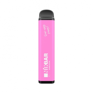 POD DESCARTÁVEL CIGARRO NIKBAR 1000PUFF BUBLE GUM 0% 3,7ML