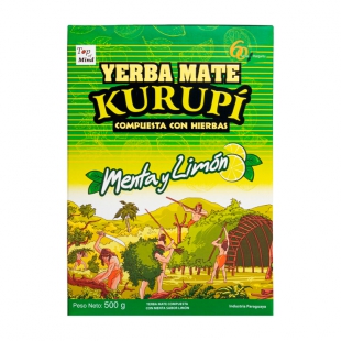 ERVA MATE KURUPI MENTA LIMON 500GR*
