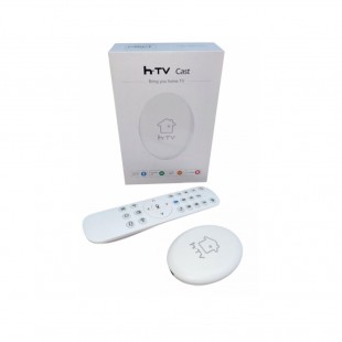 BOX HTV CAST 4K IPTV/WIFI/AND 9.0/2+16GB/CX BRANCA S/GARANTIA DE SINAL