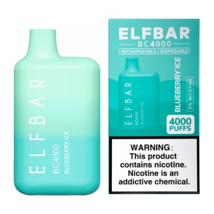 POD DESCARTÁVEL ELF BAR BC 4000PUFF BLUEBERRY ICE 5% 11.5ML
