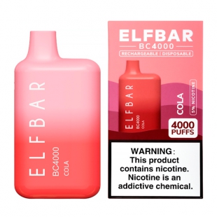 POD DESCARTÁVEL ELF BAR BC 4000PUFF COLA 5% 11.5ML