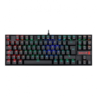 TECLADO USB MEC GAMER REDRAGON K552-KR-PT SW-RED KUMARA BLACK PORTUGUE