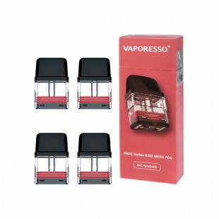 COIL VAPE VAPORESSO XROS 0.8 POD RED 2ML CX 4PÇ