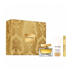 DOLCE GABBANA THE ONE KIT FEM 75ML EDP+BODY 50ML+10ML EDP