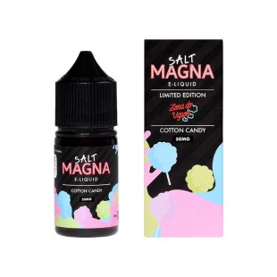 JUICE VAPE E.LIQUID SALT MAGNA FUSION COTTON CANDY 50MG 30ML