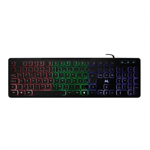 TECLADO USB MTEK KB-7269LR-PT PRETO RGB PORTUGUES
