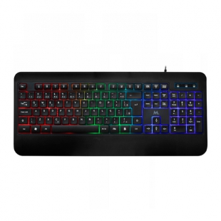 TECLADO USB MTEK KB-7701LR-PT PRETO RGB PORTUGUES