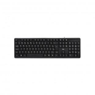 TECLADO USB MTEK KB-8187-PT PRETO PORTUGUES