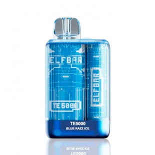 POD ELF BAR TE-5000 5000PUFF BLUE RAZZ ICE 5%